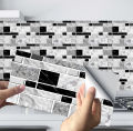 Colorful Self Adhesive Tile Stickers – Waterproof Peel & Stick Wall Tiles for Kitchen Backsplash, Bathroom & Home Décor | DIY Wallpaper Borders. 