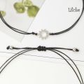 LK-2Pcs Unisex Moon Sun Style Adjustable Couple Bracelet Friend Gift Accessories. 