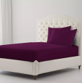 Cotton Jersey Fitted Bed Sheets- For King, Queen and Single Bed. 