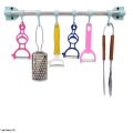8 Hooks Kitchen Accessories Organizer Rack & Cloth Hanging Stand. 