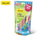 Dollar Colour Markers, Dollar marker , Multicolor Markers Pen,10 Assorted Marker Set and Fiber Tip Markers.. 