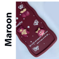 Infinix Note 10 – Cute Curl Silicone Fancy Girls Back Cover | Stylish Phone Case with 3D Mini Stickers for Kids & Ladies. 