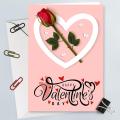 Bundle of 3 Valentine's Day cards. 