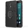 Xiaomi Redmi Note 4 Phone Case, Luxury Armor Shockproof Silicone TPU and Hard PC Cover, Metal Ring Holder with Kickstand. 