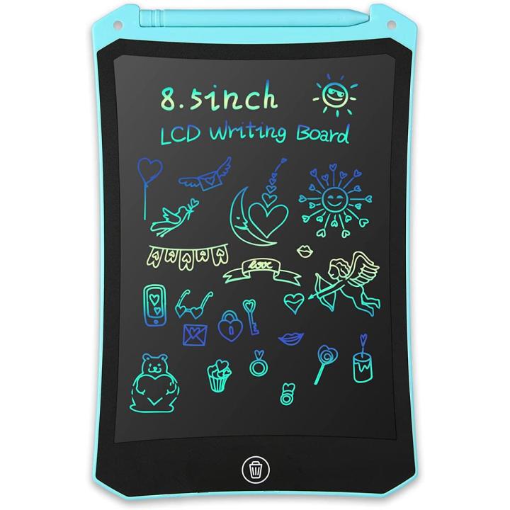 LCD Writing Tablet, 8.5-Inch, Handwriting Paper Drawing Tablet Electronic Erasable Digital Writing and Portable Screen Doodle Board Gift for Kids and Adults at Home, School and Office