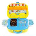 Plastic Luxury Kitchen Set Cooking Toy with Briefcase and Accessories Toys For Kids. 