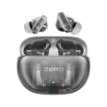 Zero® Klarity Zbuds Wireless Earbuds | Transparent  Earbuds | Bluetooth 5.4v Gaming Earbuds | 13mm Base Driver Earbuds | Quad Mic ENC  Earbuds for Calling | Bluetooth Earbuds for iOS and Android | Best Earbuds for Men and Women. 