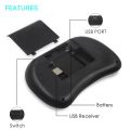 HKXA I8 Russian English Version 2.4Ghz Wireless Keyboard Air Mouse With Touchpad Handheld Work With Android TV BOX Mini PC 18. 