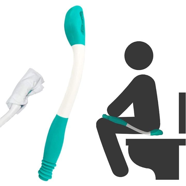 Toilet Tool Wiping Wand Paper Suction Device Toilet for Patients Elderly Pregnant Women Self Assis Hygienic Cleaning Aid