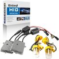 Headlight - H7 HID Kit 6000K Xenon White with 2 Slim 55W HID Ballasts - H7 Xenon Conversion Kit - Replacement For Car Hi/Lo Beam - 12V. 