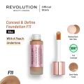 Makeup Revolution Conceal & Define Full Coverage Foundation F11. 