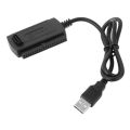 SATA/PATA/IDE To USB 2.0 Adapter Converter Cable For Hard Drive Disk Supports 2.5' 3.5' SATA Hard Disk For Computer Accessories. 
