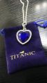 Titanic Heart Of The Ocean Necklaces For Women Romantic Pendant Necklace Wtih Velvet Bag Dropshipping. 