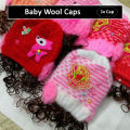 Woolen Caps for Kids for Winter Cute Baby Girl Multicolor for 6 Month to 4 Years. 