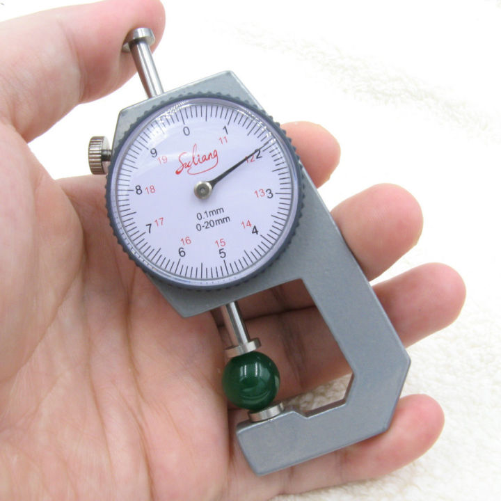 Pearl measuring instrument jewelry thickness gauge ruler caliper vernier caliper 0-20mm flat head measuring ball diameter