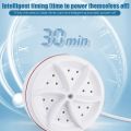 Original Turbine Wash Portable Washing Machine Mini Turbo Washer Turbine Machine Portable Turbo Washer for Travel Business Trip or College Rooms Portable Washing Machine washing underwear washing baby clothes noiseless washing machine timing. 