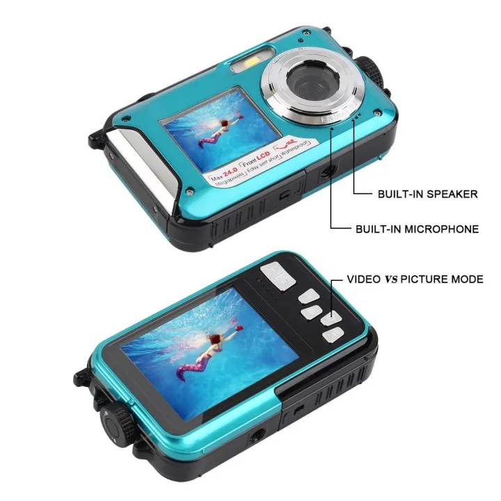 16%20MP%20Digital%20Camera%20Underwater%2010m%20Waterproof%20Camera+%208x%20Zoom%20(F)%20-%20Image%207