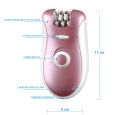 2 In 1 Washable Automatic Shaver Epilator For Women Browns – Bs-2068. 
