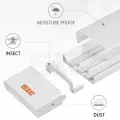 SIC Modern Indoor Lighting Linear LED SMD Surface Mounted Flat Batten Slim Ceiling High Brightness 4ft LED Tube Light 60W Lighting Lamps 0.9 Power Factor Day Light 6000k. 