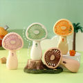 Mini Hand Held Mini Fan Portable Mini Mushroom Design Mushroom Shape Mini Hand Held Portable Fan. 