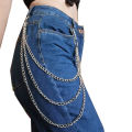 Trousers Chain Three Layers Korean Style Delicate Pants Chain. 