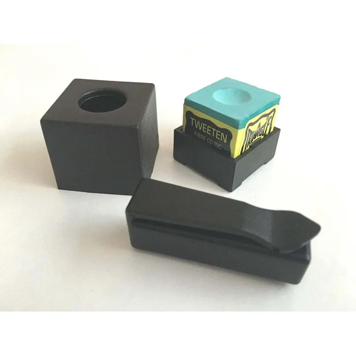 Plastic%20Magnetic%20Snooker/Pool%20Cue%20Chalk%20Holder%20Belt%20Clip%20Billiard%20Accessories%20-%20Black%20-%20Image%202