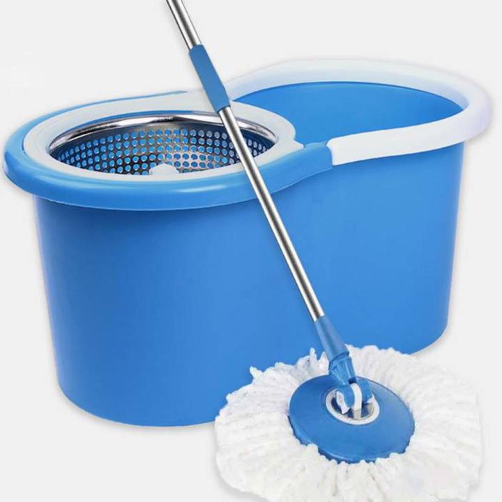 Spin Mop - Easy Spin Magic Mop Set [Steel Bucket]