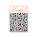 5D Realistic Relief Japan Evil Spirits Cartoon Young Characters With Horns Adheisve Nail Art Stickers Decals Manicure Ornaments. 