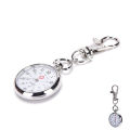 Stainless steel quartz pocket watch cute key ring chain New Gift collogo. 