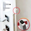 Horizontal Installation Door Lock Easylock Child Proof Door Lever Lock Prevent Opening Doors Baby Proof Door Handle Lock Home Safety Solution. 
