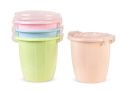 Plastic Storage Container Jar with Transparent Lid 6 Liters. 
