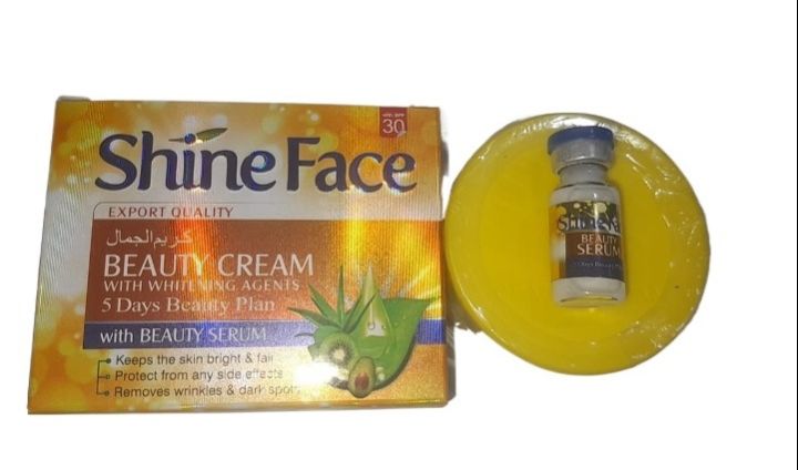 Shine face whitening cream with serum Skin Whitening for Girls
