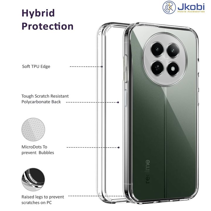 Realme 12 4G Back Cover Soft Dust Plug transparent TPU Camera Protection Shockproof Phone Case Realme 12 4G