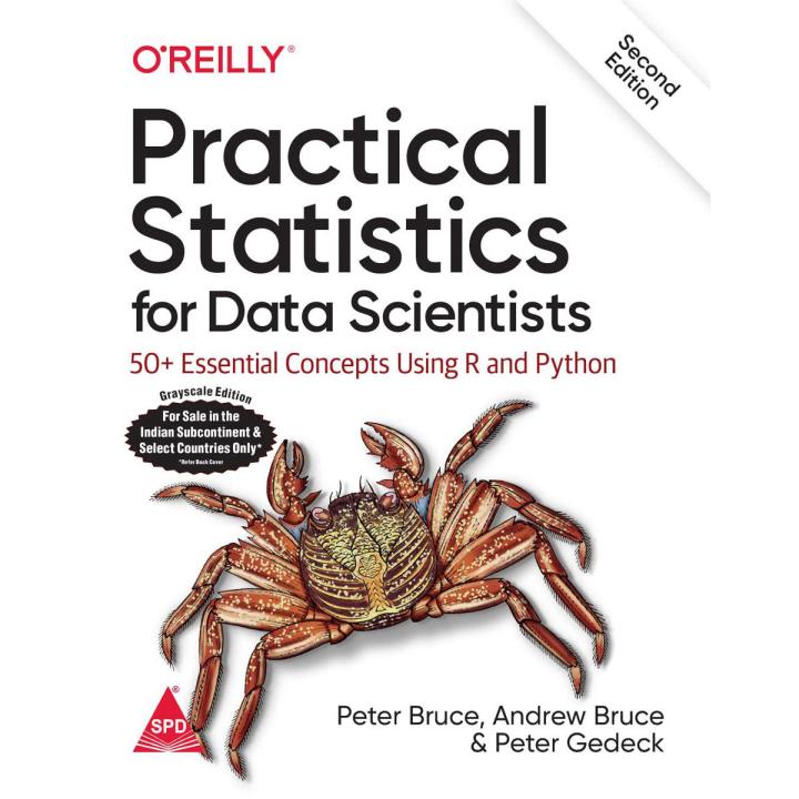 Practical Statistics for Data Scientists 50+ Essential Concepts Using R and Python (Peter Bruce, Andrew Bruce, Peter Gedeck) PDF Printed