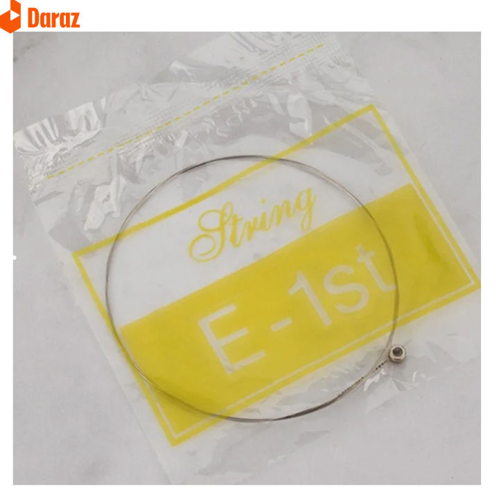 Acoustic Guitar Strings E1st Strings For All Guitars | Daraz.pk