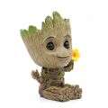 Baby Groot Flower Pot Planter Succulent Bird Nest Guardians Of The Galaxy Groot Figure Toy. 