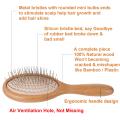 Wooden Hair Brush With Metal Bristles (Large Size) (Oval Shape) | Bamboo Wooden Hair Combs | Natural Wooden Bamboo Brush | Wooden Brush and Comb | Wood Combs For  Hair Fall | Hairbrush for Women   Men Kids | Lakri Ka Kanga Kangi | Wood Comb For Curly Hair. 