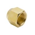 Pack Of 3 Brass Flare Nut 1/2" Nuts HVAC Brass Nut 1/2 Inch Heavy Duty Brass Fittings AC Parts NUT 1/2inch. 