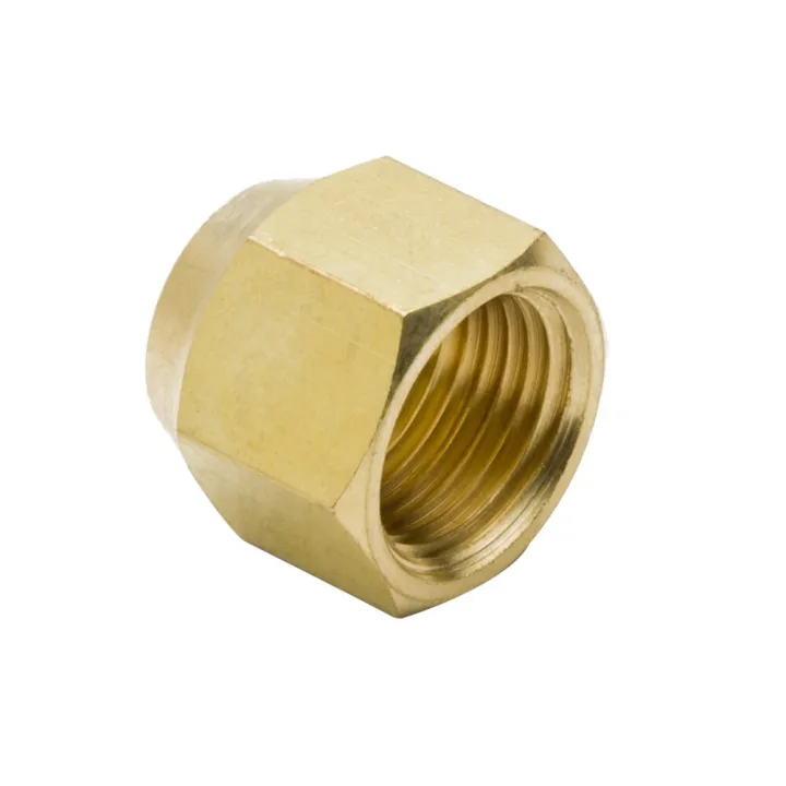 Pack%20Of%203%20Brass%20Flare%20Nut%201/4"%20Nuts%20HVAC%20Brass%20Nut%201/4%20Inch%20Heavy%20Duty%20Brass%20Fittings%20AC%20Parts%20NUT%201/4inch%20-%20Image%207