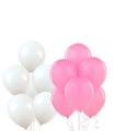 Beautiful Pink and Golden Birthday Decoration Kit for Girls & Babies ,(Including "Happy Birthday Banner, 30 x Balloons ,Foil Curtain, Confetti Balloons) Birthday Decoration set -Birthday Supplies,Birthday Themes. 