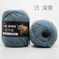 100g Yak Wool Yarn Advanced Wool Soft Warmth Skin Friendly Natural for Hand Knitting Scarves Sweaters Hats Coats Bags Socks. 