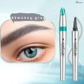 3D Waterproof Microblading Eyebrow Pen 4 Fork Tip Tattoo Pencil Pencil Cosmetic Long Lasting Natural Dark Brown Liquid Eye Brow. 
