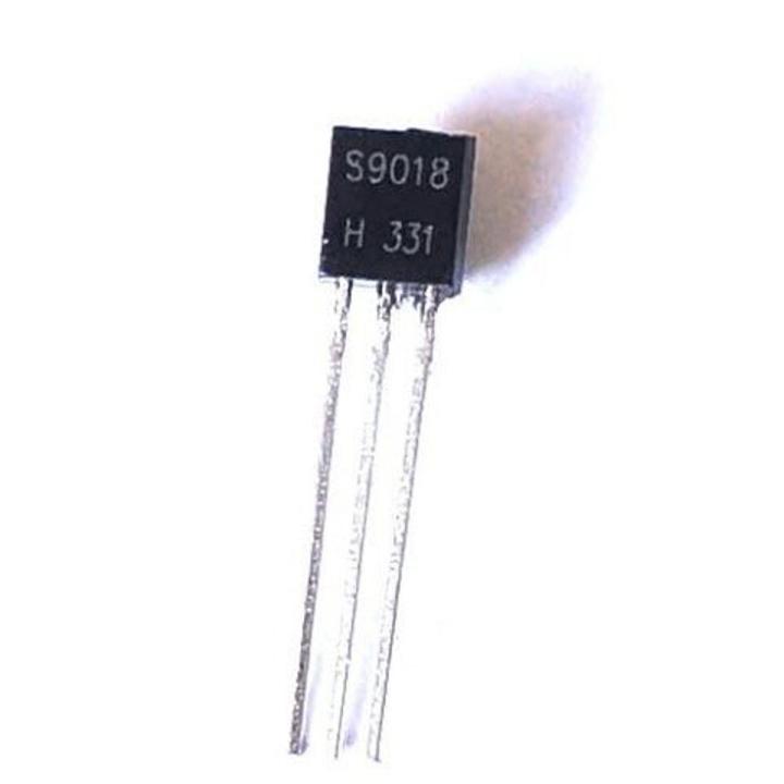 2pcs/lot 3 pin S9018 NPN Transistor FM/AM Amplifier