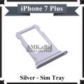 Apple iPhone 7 Plus Tray Sim Jacket Sim Slot Sim Door For iPhone 7 Plus - Silver. 