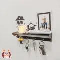 Mister Traders Brand 3D Modern Style Multipurpose Wooden Mobile and Key Holder I Key Holder I Key Holder Wall I Key Holder For Wall I Key Holder Wall Hanger I Key Holder Wall Hanger i Wall Decoration items I Home Decoration items I Room Decoration items. 
