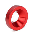 6pcs M8 Decorative Red Washers Screws Universal for Automobile Car Fender Bumper Engine Cover. 