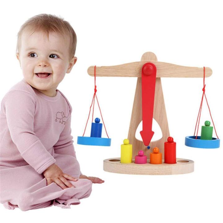 Wooden%20Balance%20Scale%20Early%20Learning%20Weight%20Child%20Kids%20Intelligence%20Toys%20-%20Image%204