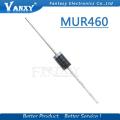 20pcs MUR460R DO-201 diode MUR460 MUR120 MUR160 MUR220 MUR240 MUR260 MUR415 MUR420 MUR440 MUR480 MUR1100 MUR2100 MUR4100 MUR2100. 