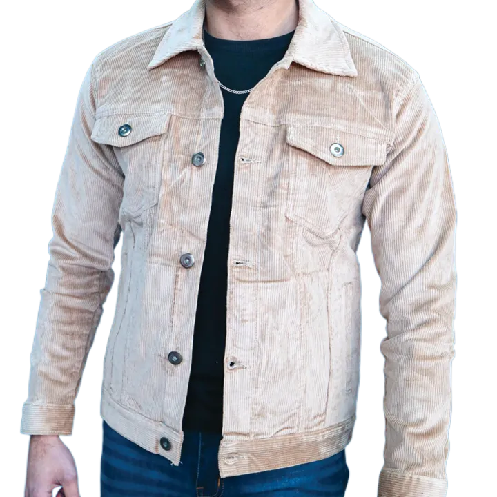 Men'S%20Cream%20Corduroy%20Jacket%20-%20Classic%20And%20Stylish%20Corduroy%20Jacket,%20Classy%20Flap%20Pockets%20Premium%20Quality%20-%20Image%204