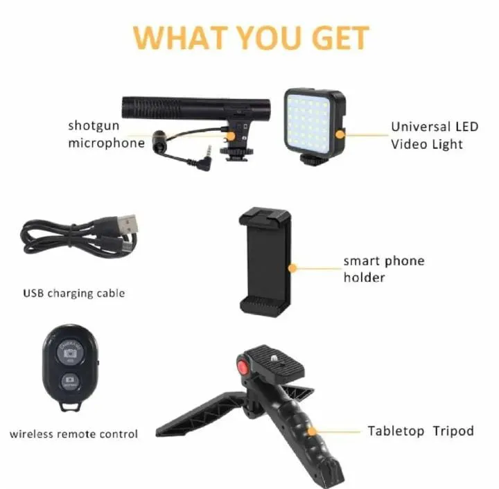 Vlogging%20Video%20Making%20Kit%20For%20Mobile%20Phones%20-%20Model%20AY-49%20-%20Tripod%20Kit%20With%20Microphone%20And%20Light%20-%20Flexible%20Tripod%20-%20All%20in%20One%20-%20Better%20Sound%20And%20Lighting%20Indoors%20or%20Outdoors.%20-%20Image%207